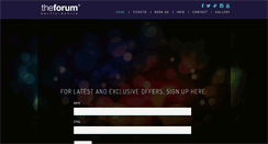 Desktop Screenshot of forumhertfordshire.co.uk